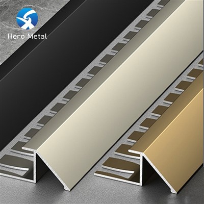 metal transition strips for tile